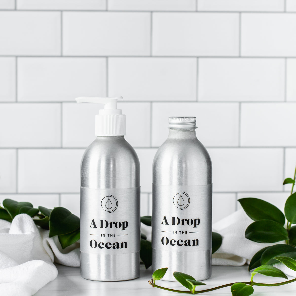 Refillable shampoo discount