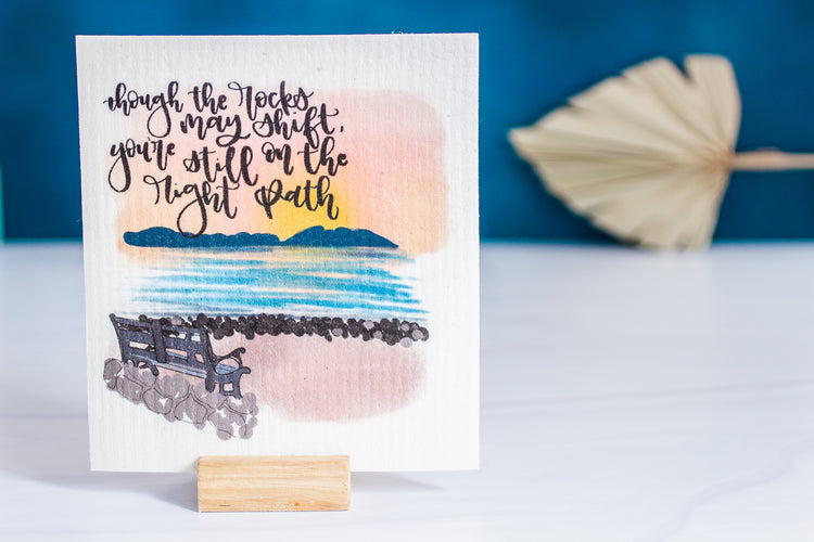 A Drop in the Ocean Tacoma Zero Waste Sustainable Living Shop Swedish Dishcloth Eco-Friendly Cleaning Cloth