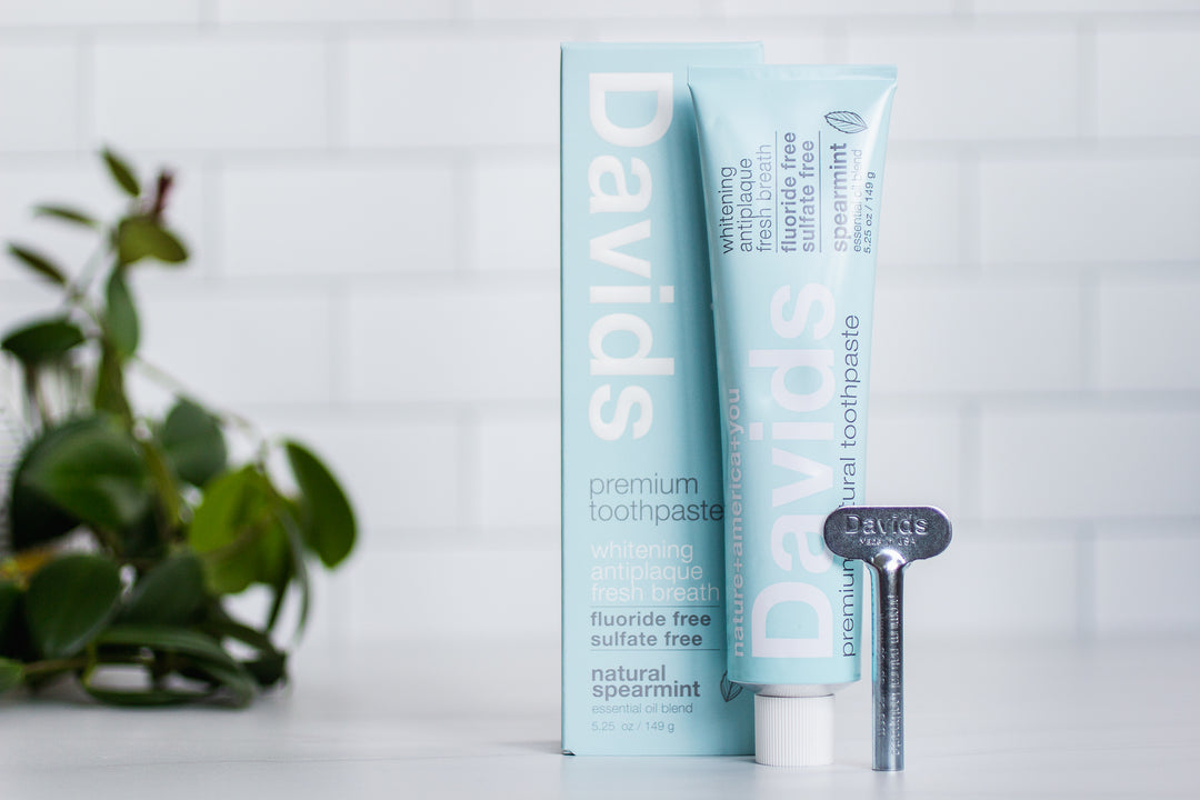 A Drop in the Ocean Tacoma Zero Waste Store Natural Toothpaste in Aluminum Tube Spearmint