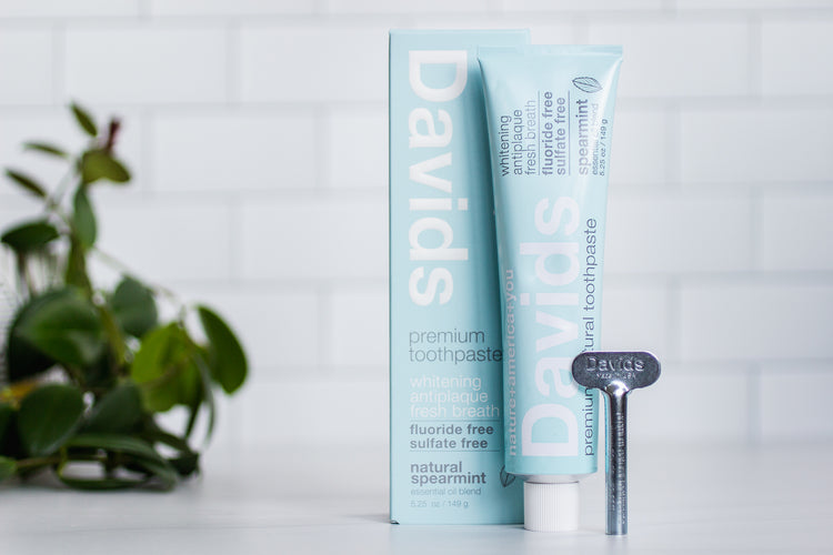 A Drop in the Ocean Tacoma Zero Waste Store Natural Toothpaste in Aluminum Tube Spearmint