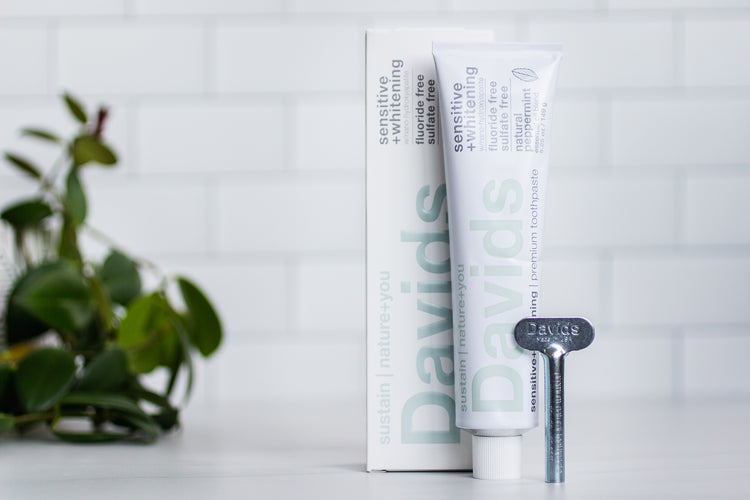 A Drop in the Ocean Tacoma Zero Waste Store Natural Toothpaste in Aluminum Tube Peppermint w/ Fluoride Alternative