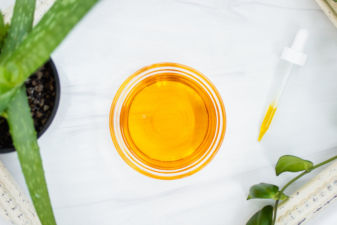 Refillable Revitalizing Skin Serum for All Skin Types - Flat Lay