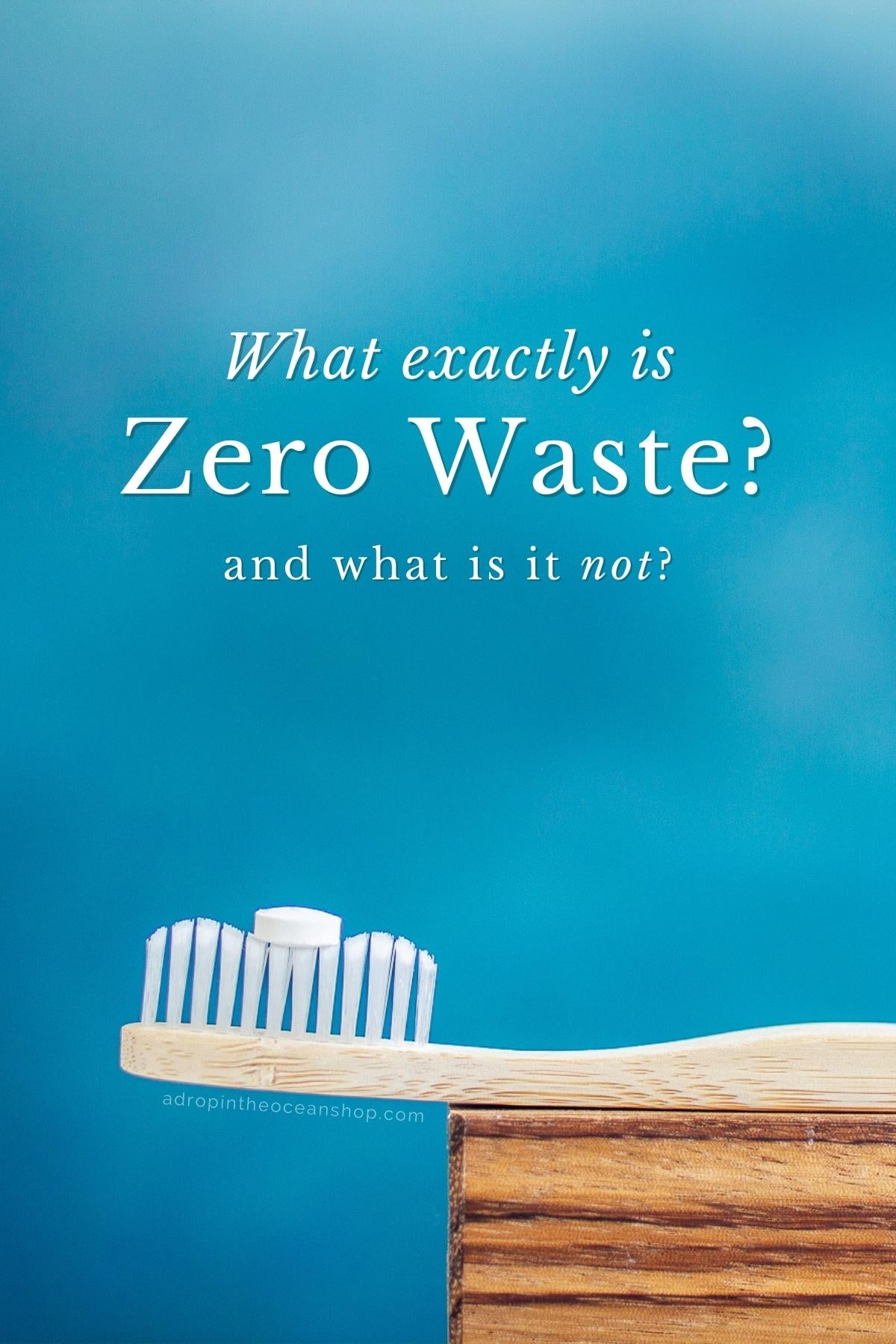 A Drop in the Ocean Shop What is zero waste and a circular economy?