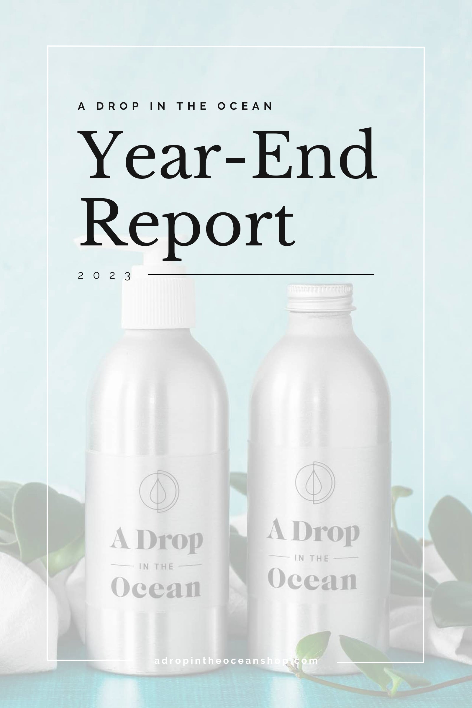A Drop in the Ocean Zero Waste Store 2023 Year-End Sustainability Report