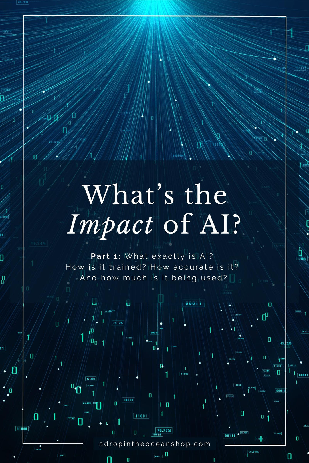 A Drop in the Ocean Zero Waste Blog: What's the Impact of AI - Part 1