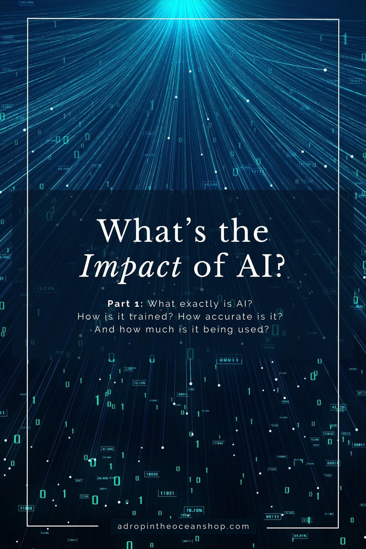 A Drop in the Ocean Zero Waste Blog: What's the Impact of AI - Part 1