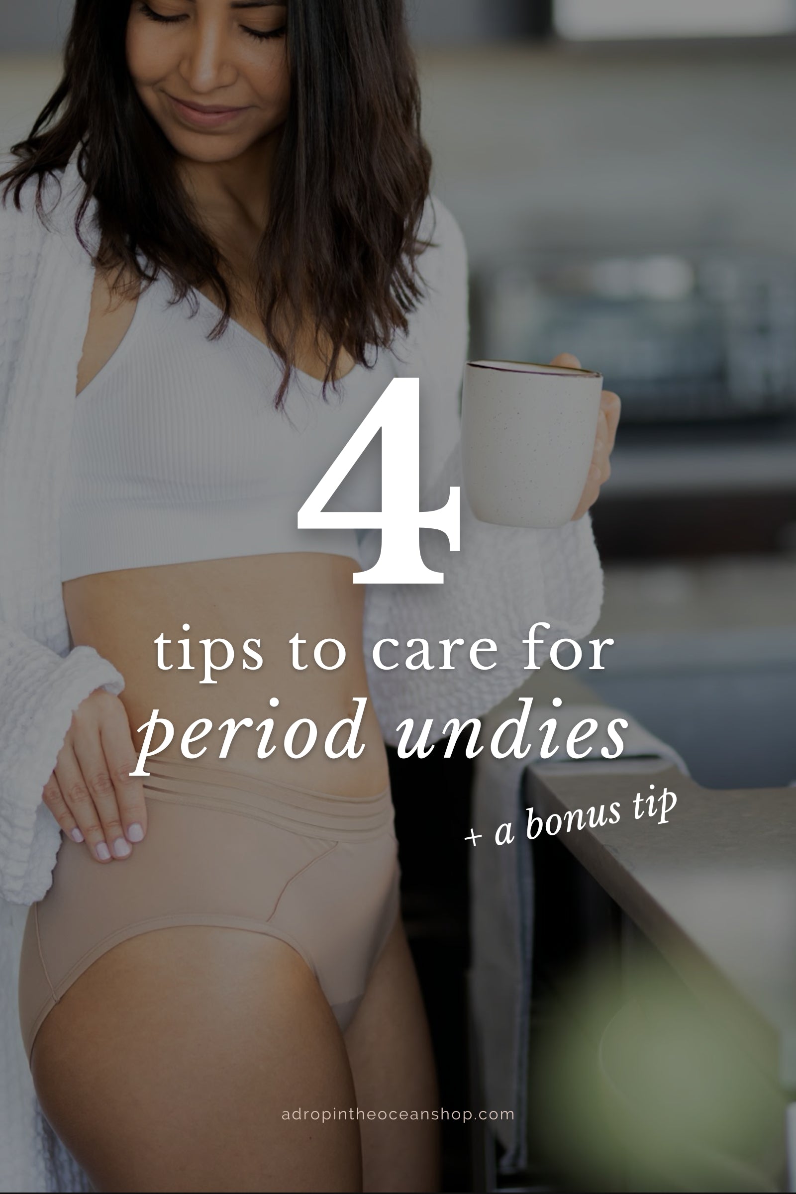 A Drop in the Ocean Shop: How to care for reusable period underwear
