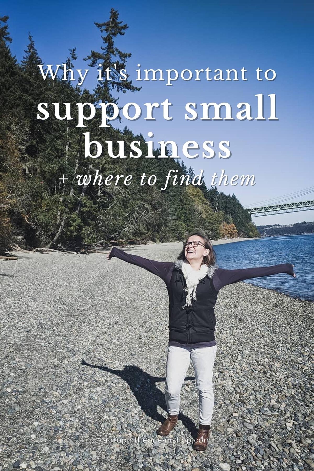 A Drop in the Ocean Shop Why it's important to support small business
