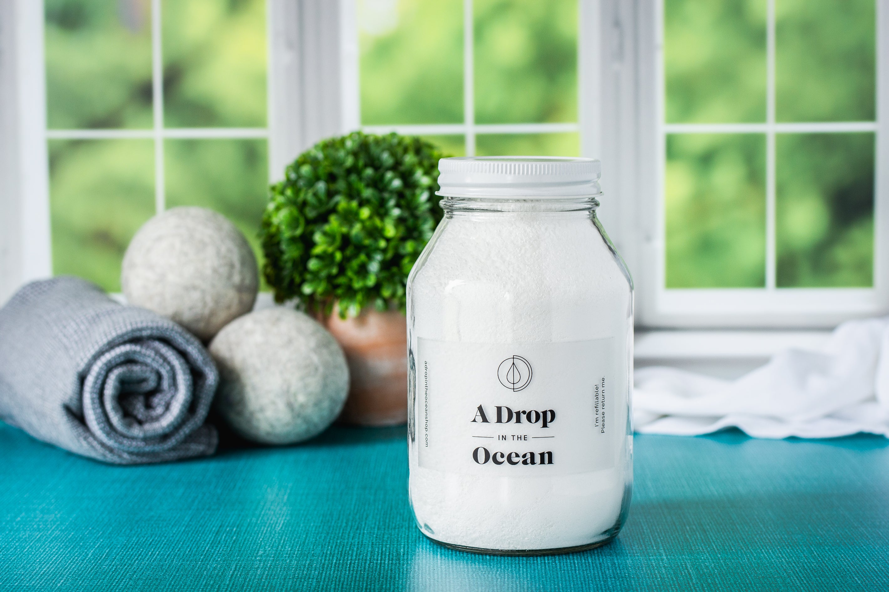 A Drop in the Ocean Zero Waste Store: Refillable Natural Laundry Detergent