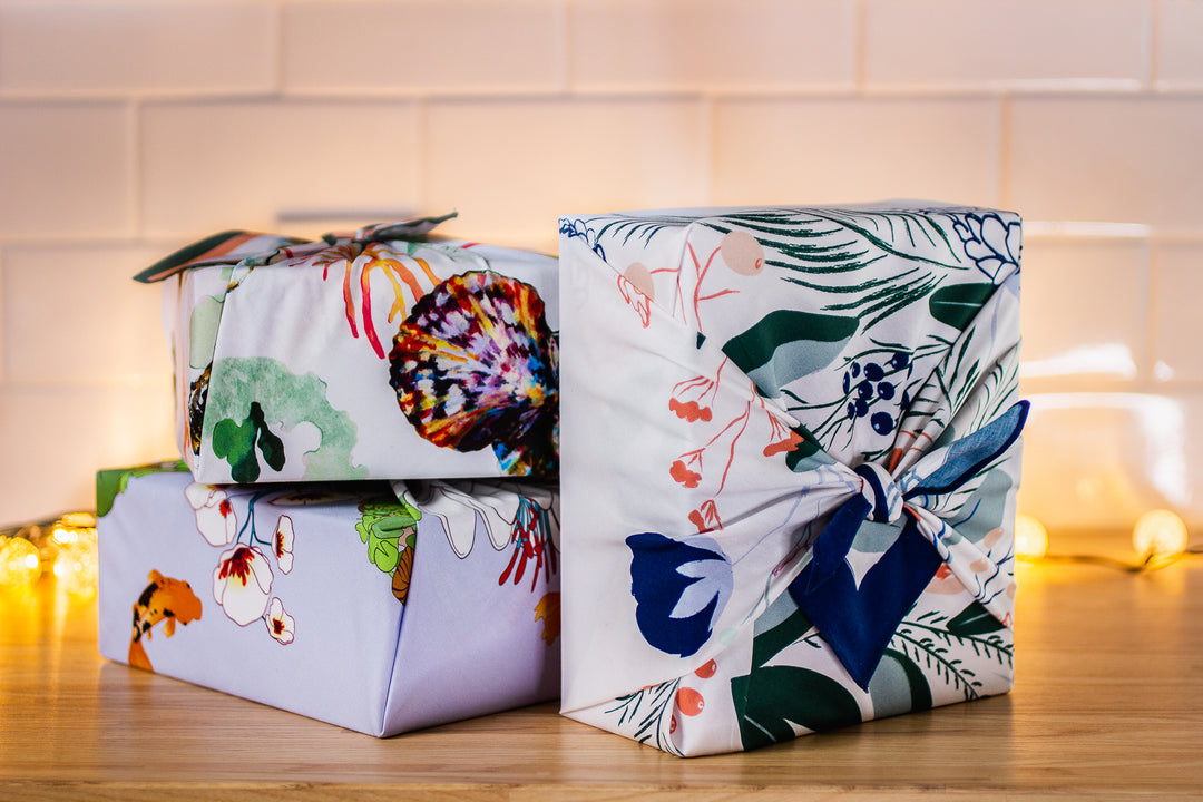 A Drop in the Ocean Tacoma Zero Waste Store: Organic Cotton Furoshiki Gift Wrap