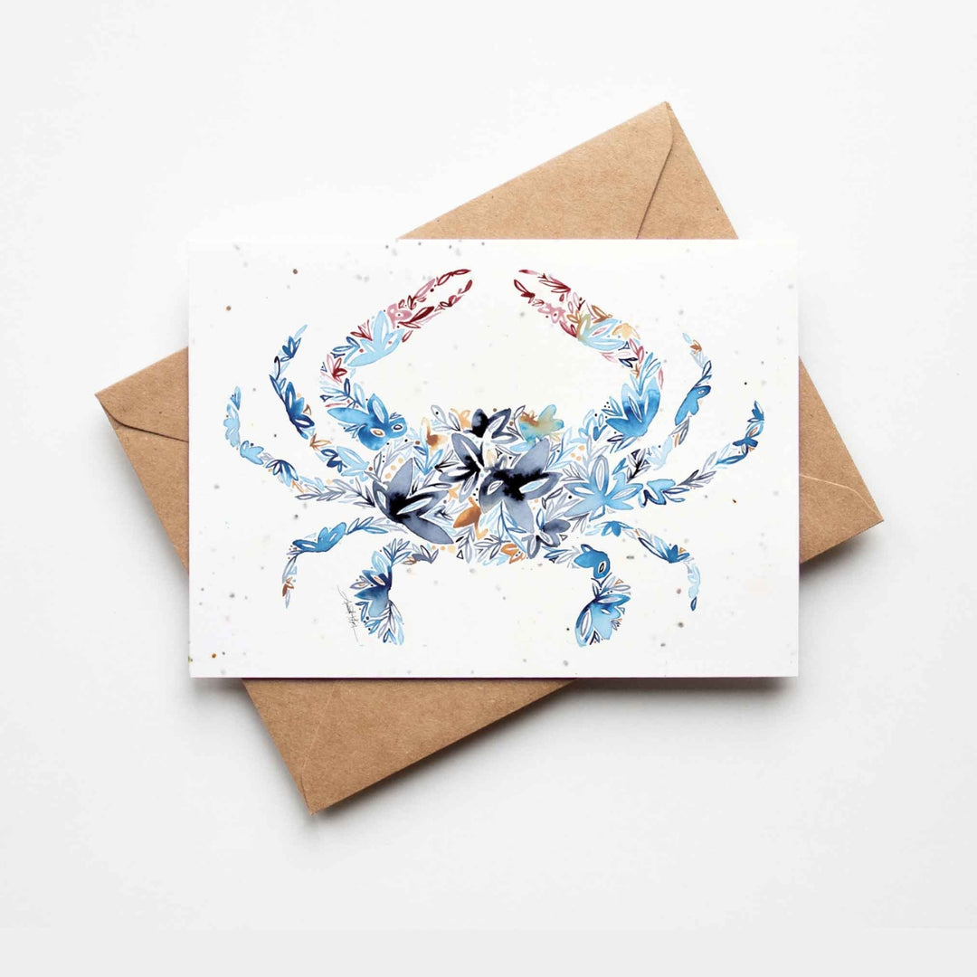 Plantable Seed Paper Greeting Cards (Sea)