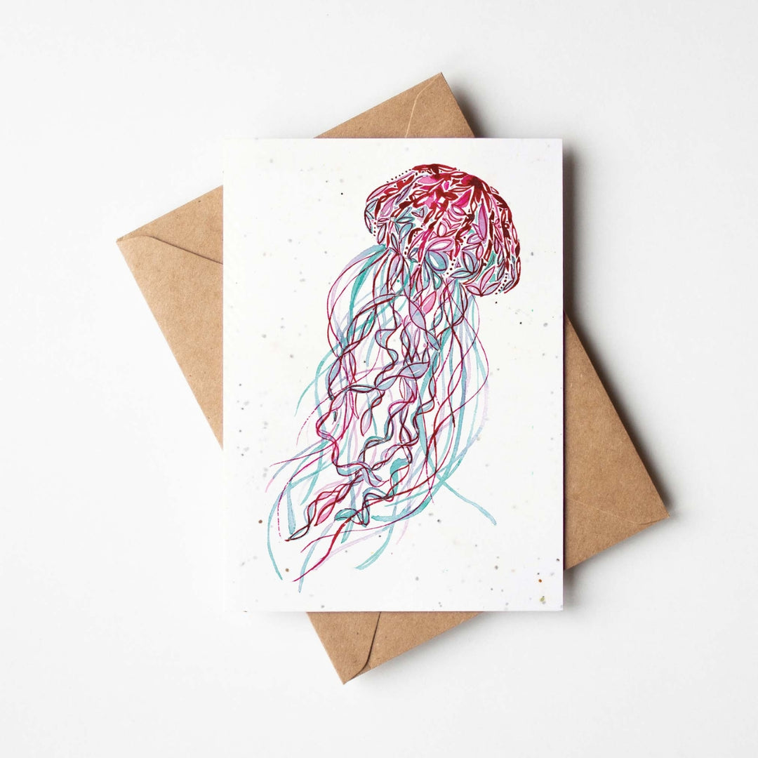 Plantable Seed Paper Greeting Cards (Sea)