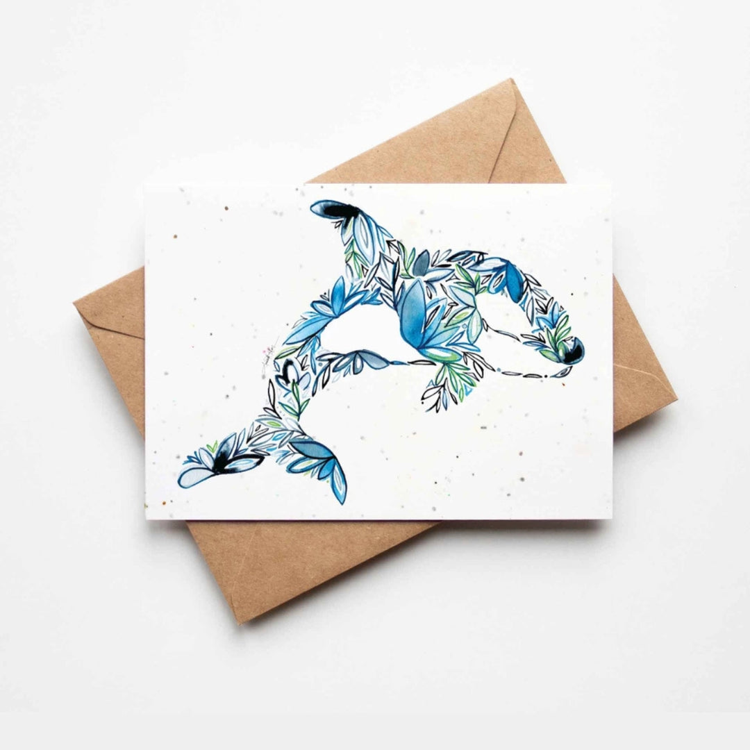 Plantable Seed Paper Greeting Cards (Sea)