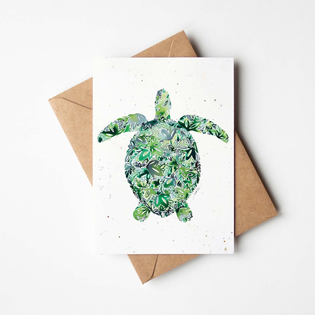 Plantable Seed Paper Greeting Cards (Sea)