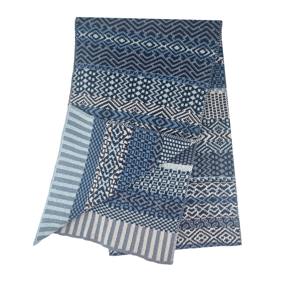 Recycled Fiber Knit Scarf