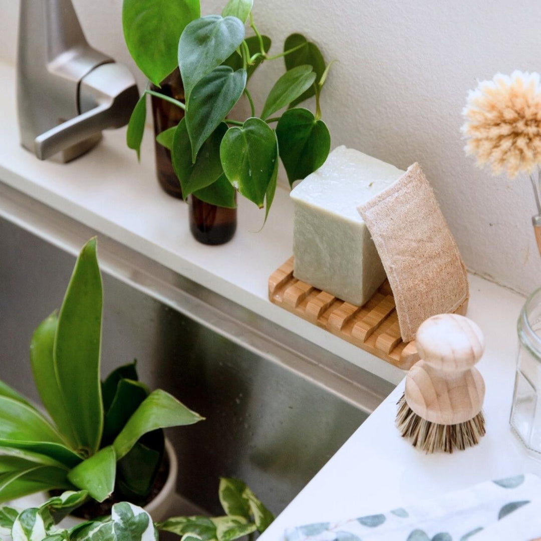 Bamboo Self-Draining Soap Dish