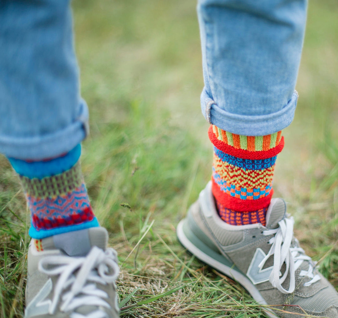 Recycled Fiber Crew Socks