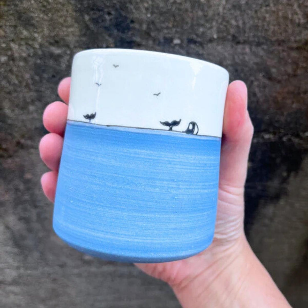 Handmade Orca Cup