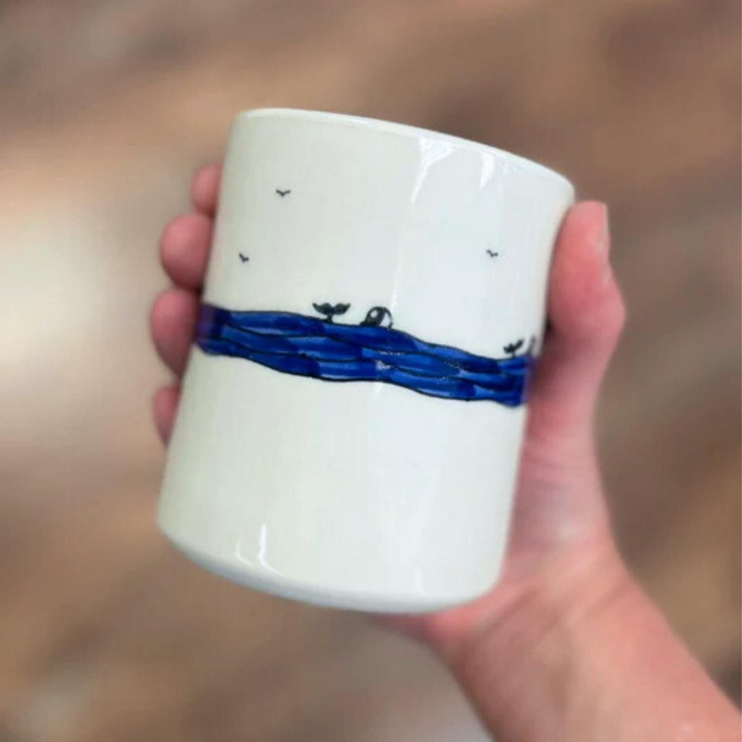 Handmade Orca Cup