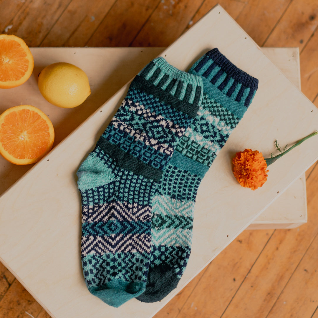 Recycled Fiber Crew Socks