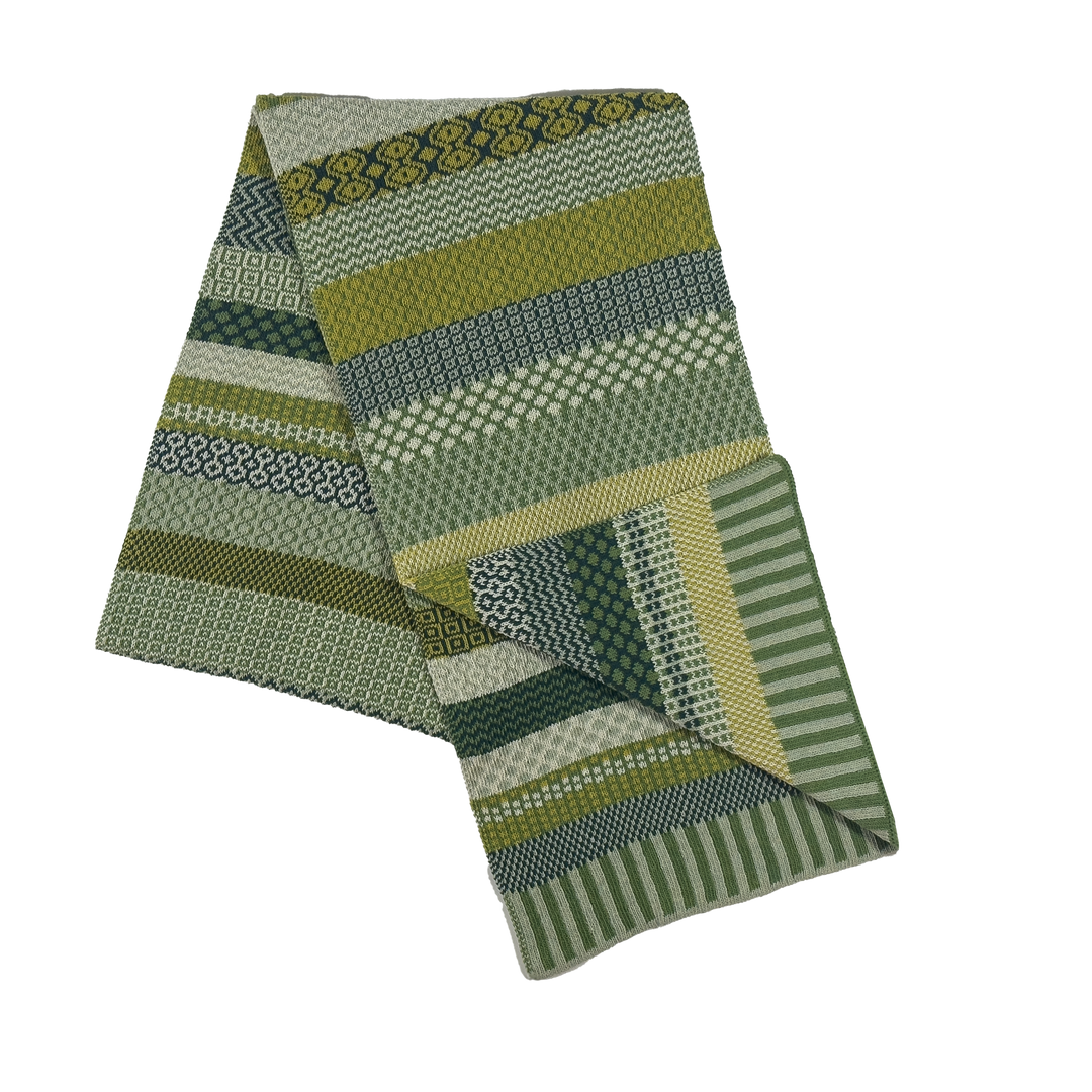 Recycled Fiber Knit Scarf