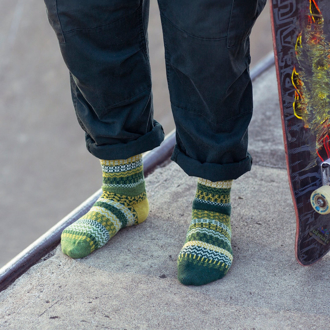 Recycled Fiber Crew Socks