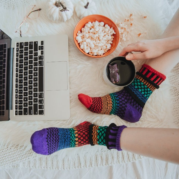 Recycled Fiber Crew Socks