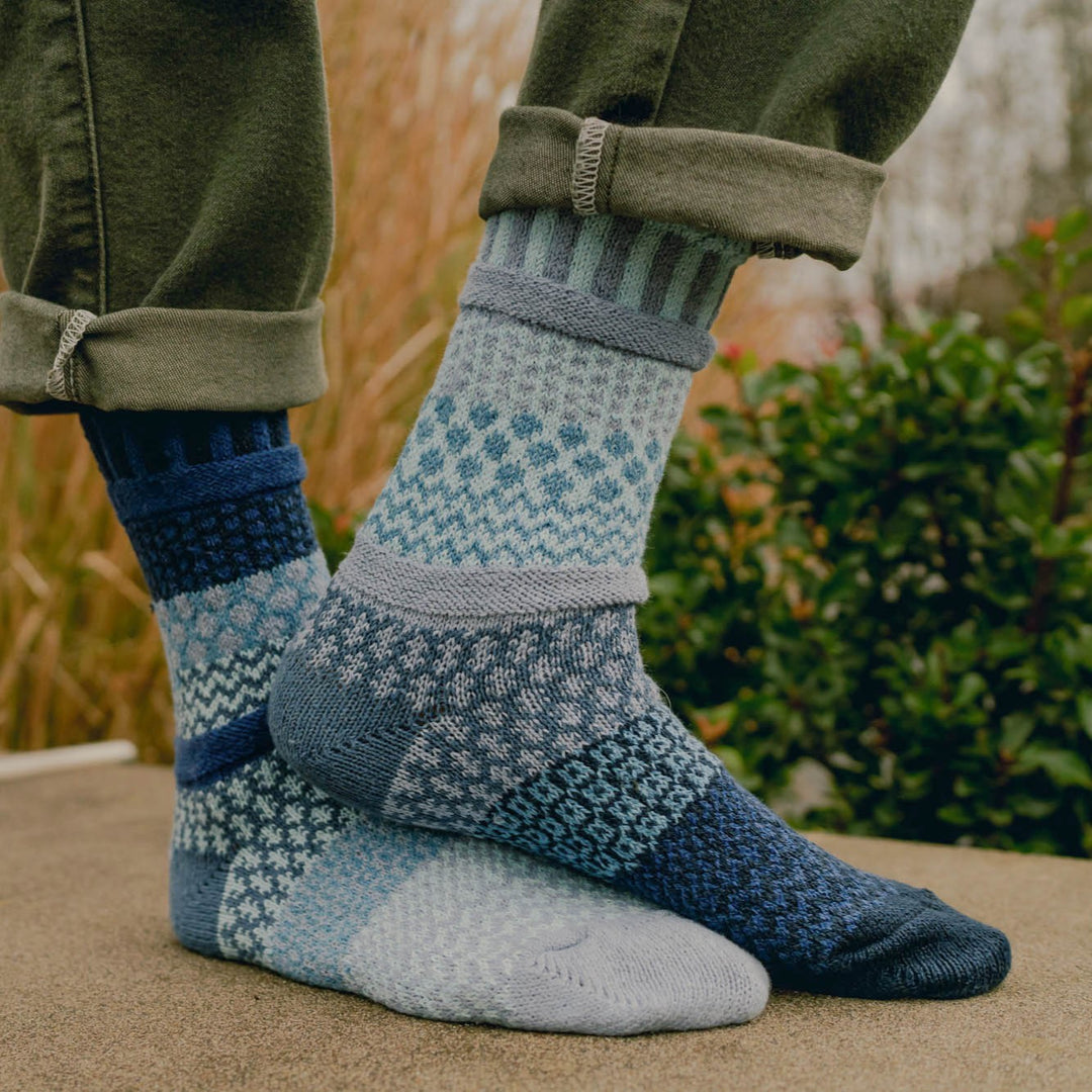 Recycled Fiber Crew Socks
