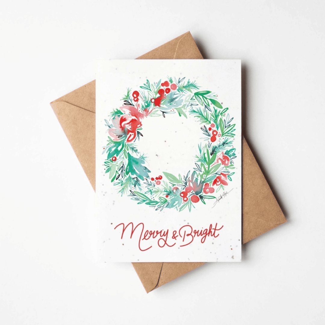 Plantable Seed Paper Greeting Cards