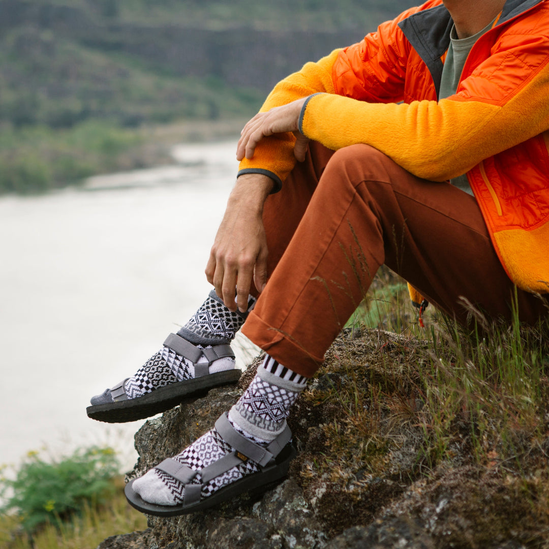 Recycled Fiber Crew Socks
