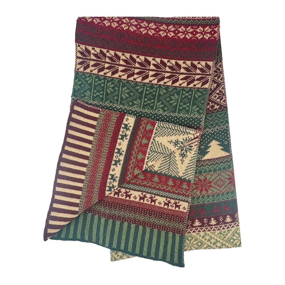 Recycled Fiber Knit Scarf