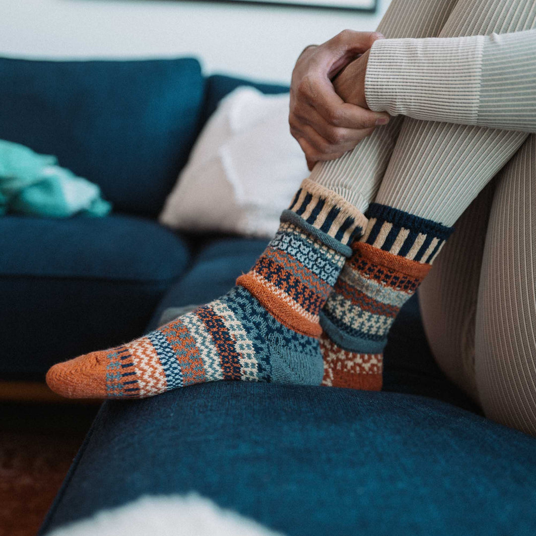 Recycled Fiber Crew Socks