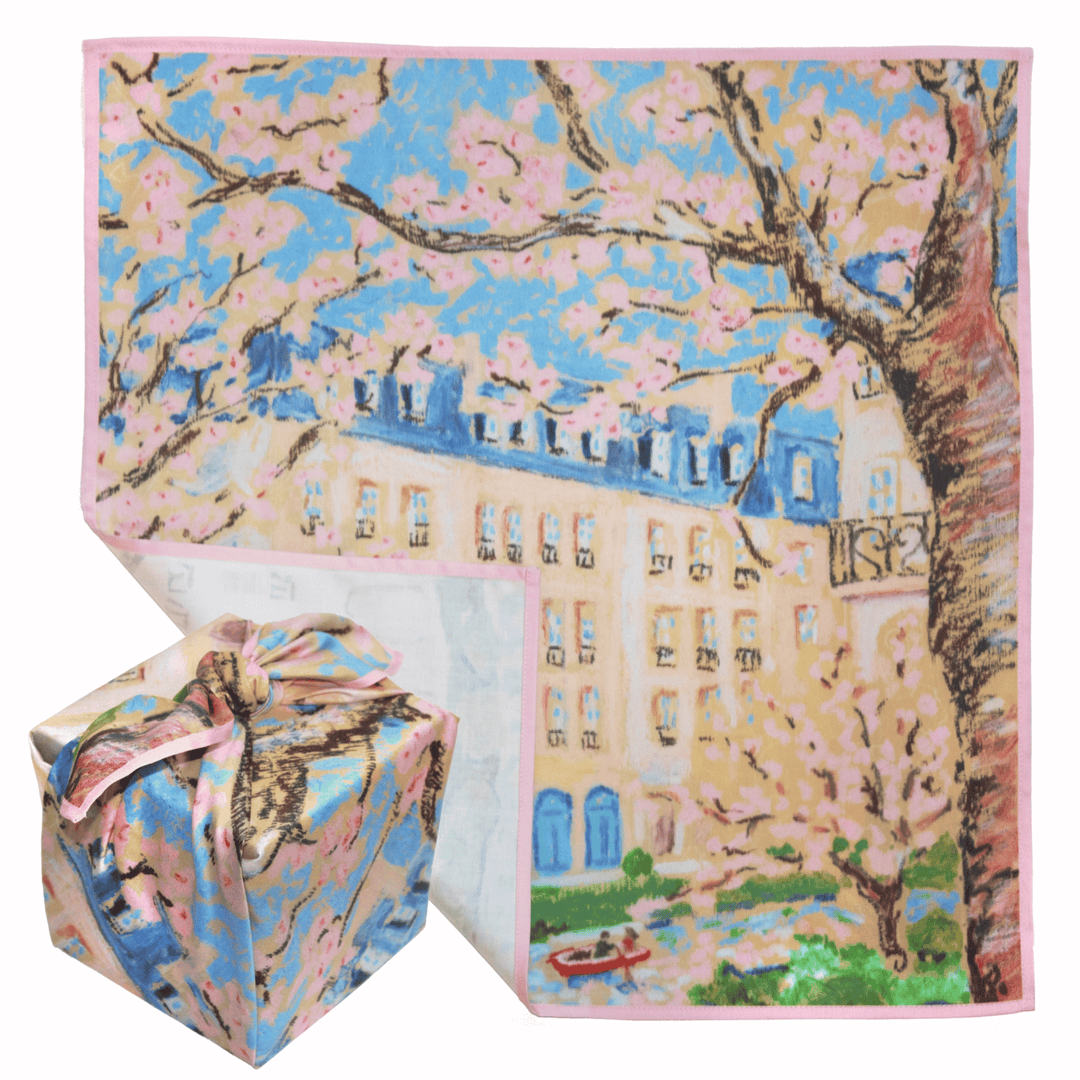Organic Cotton Furoshiki Gift Wrap