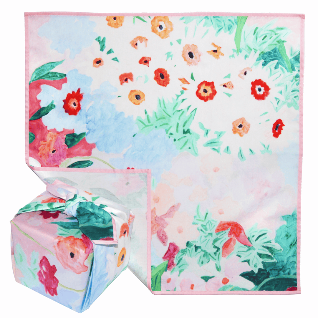 Organic Cotton Furoshiki Gift Wrap