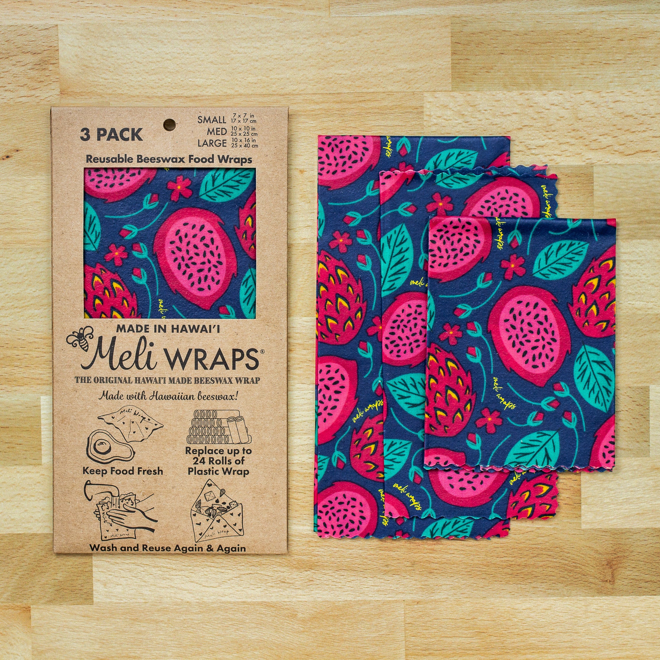 A Drop in the Ocean Beeswax Food Wraps - Thumbnail 2