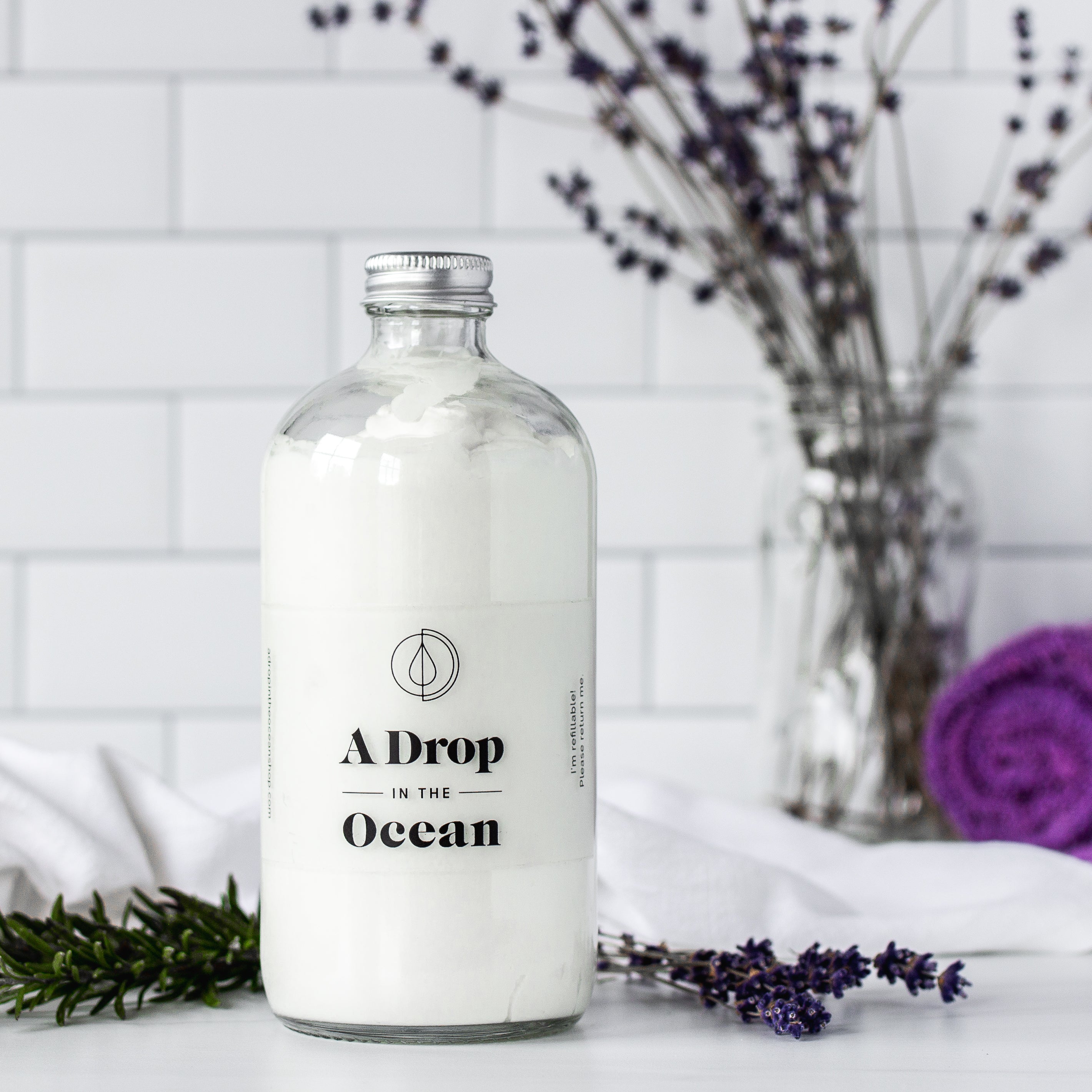 Refillable Daily Moisturizing Body Lotion | Zero Waste + Closed