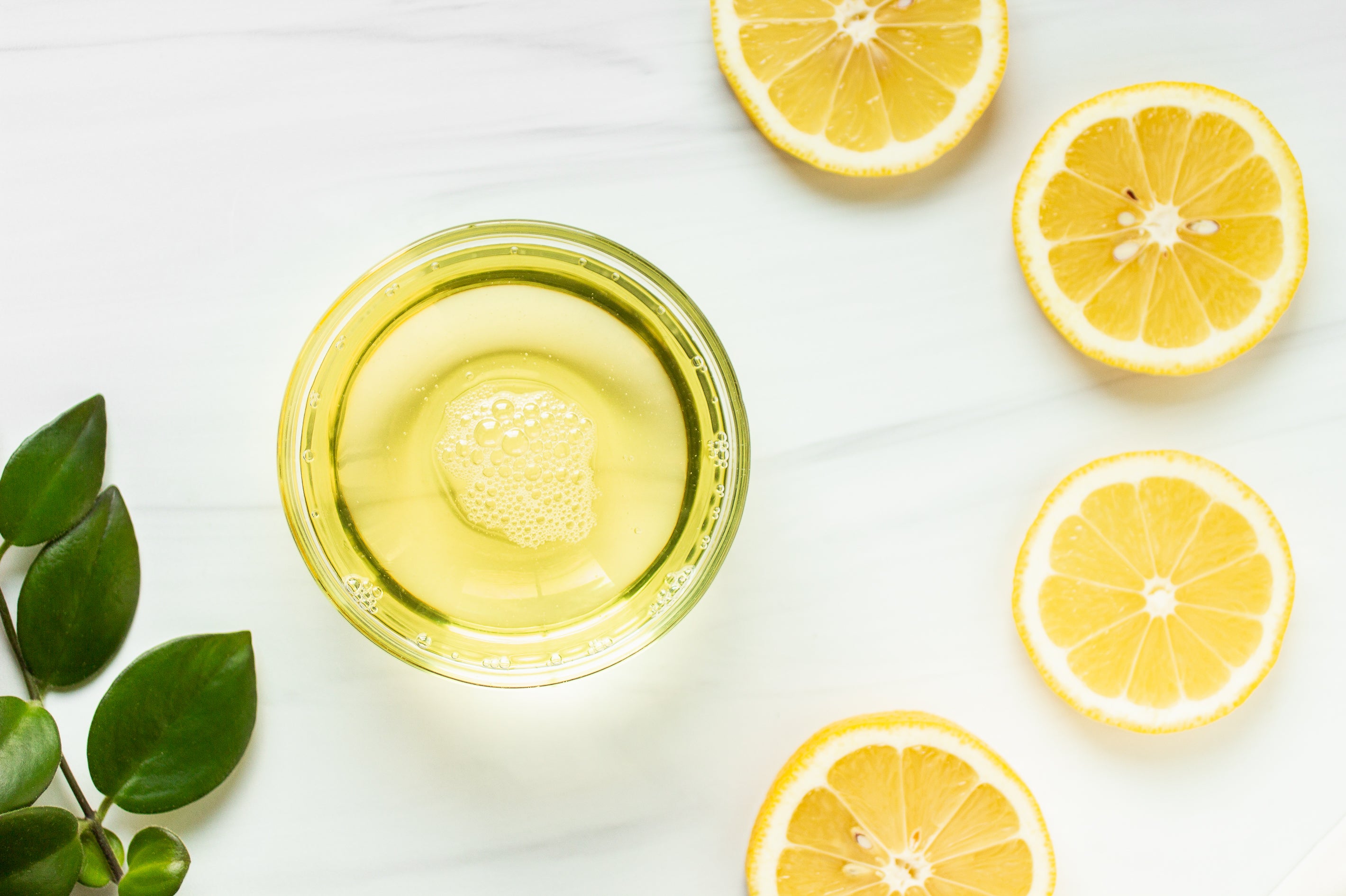 Refillable Hand Soap - Lemon Drop scent - Flat Lay