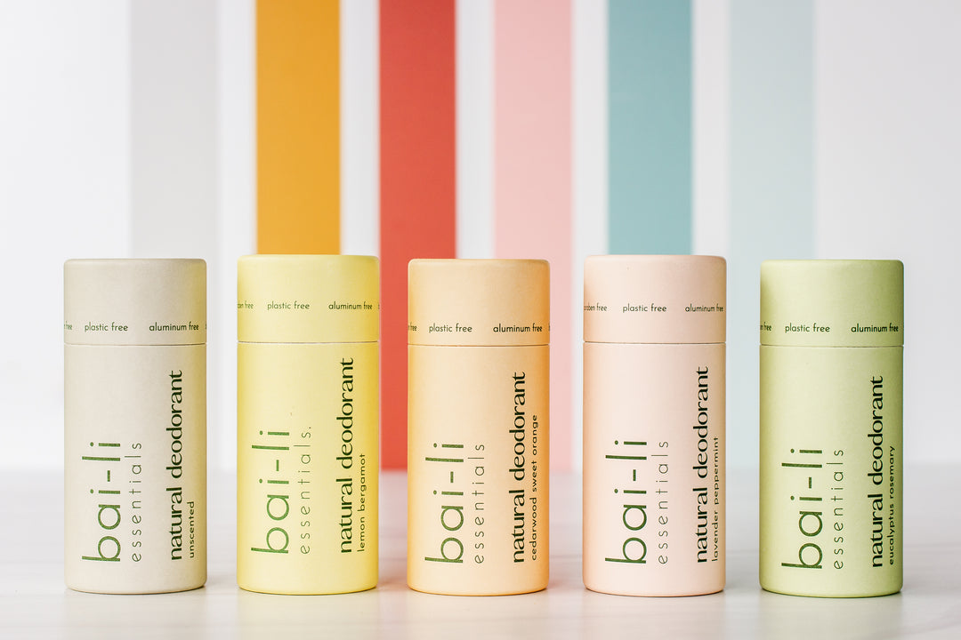 Bai-Li Essentials Natural Deodorant without Baking Soda - All Scents