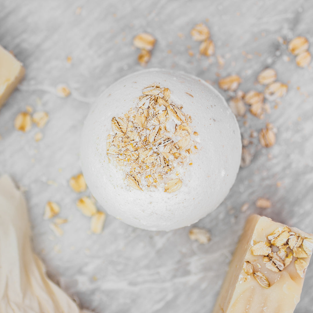 Oat Milk Bath Bomb