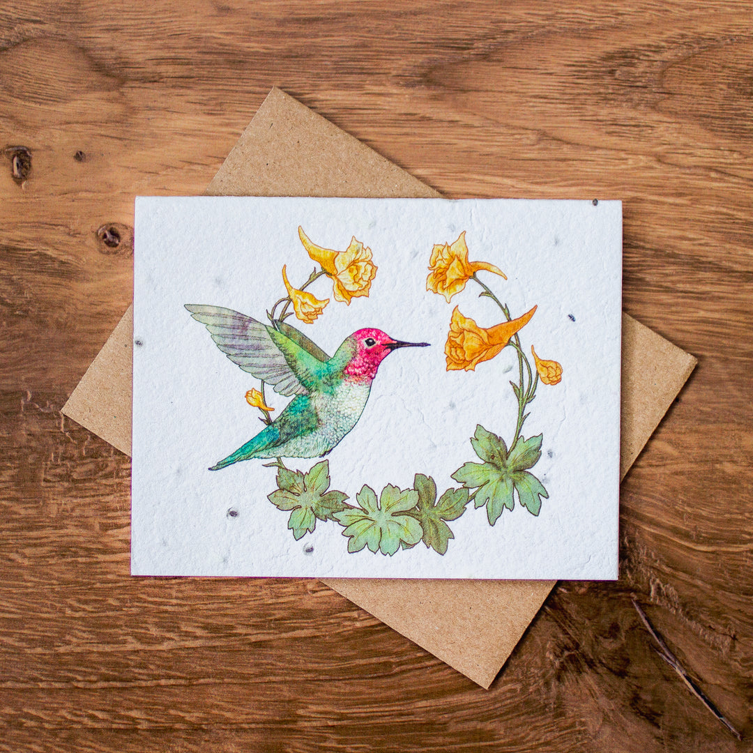 Plantable Seed Paper Greeting Cards (Earth)