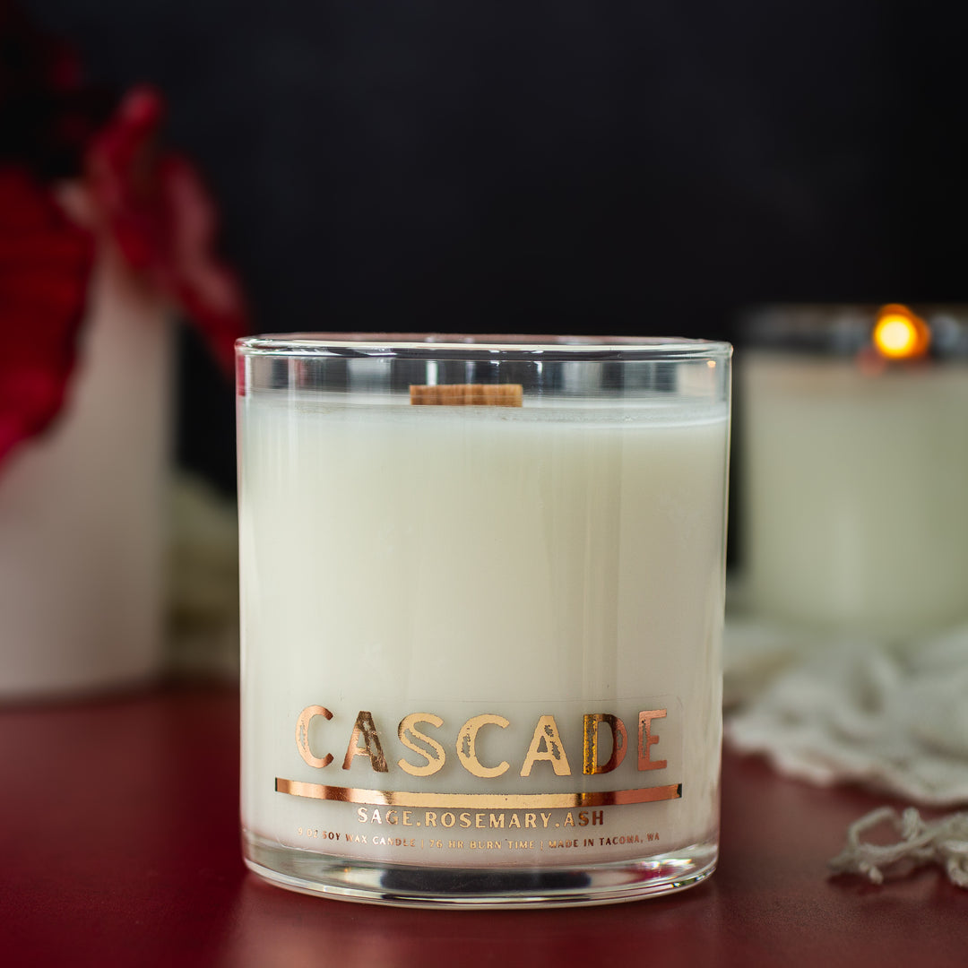 Natural Soy Wood Wick Candle