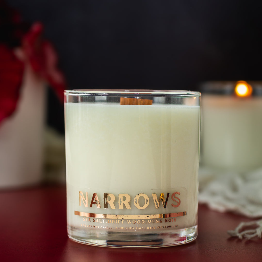 Natural Soy Wood Wick Candle