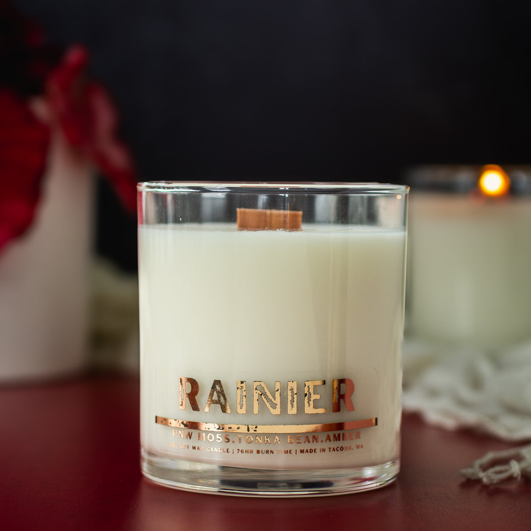 Natural Soy Wood Wick Candle