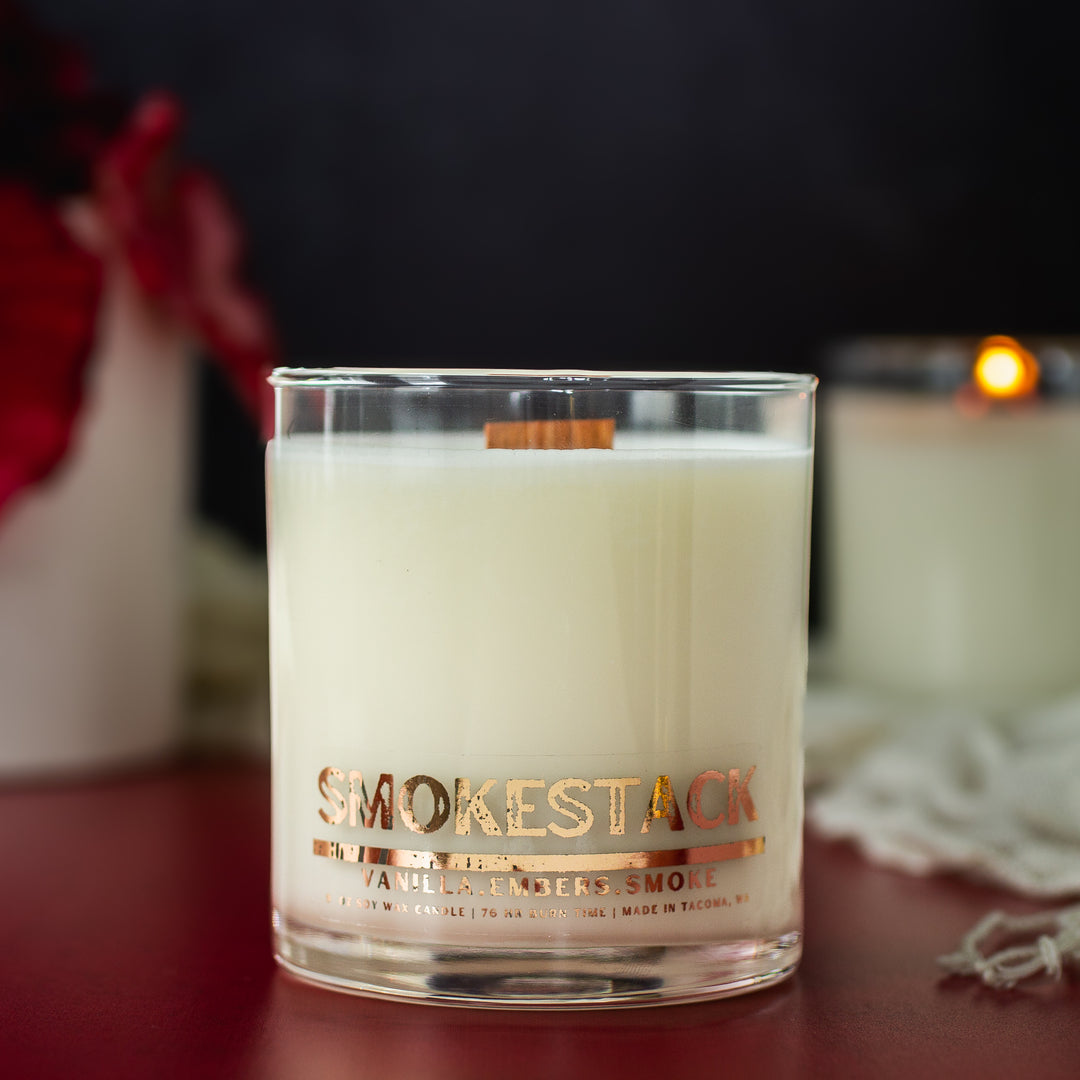 Natural Soy Wood Wick Candle