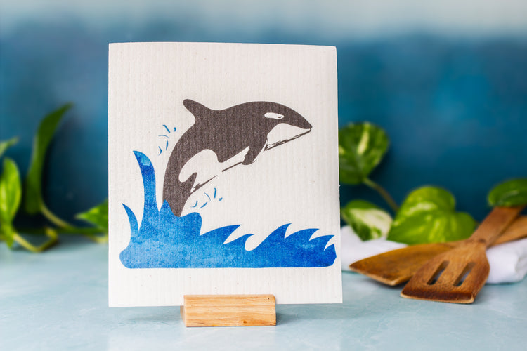 Zero Waste Swedish Dishcloths - Orca