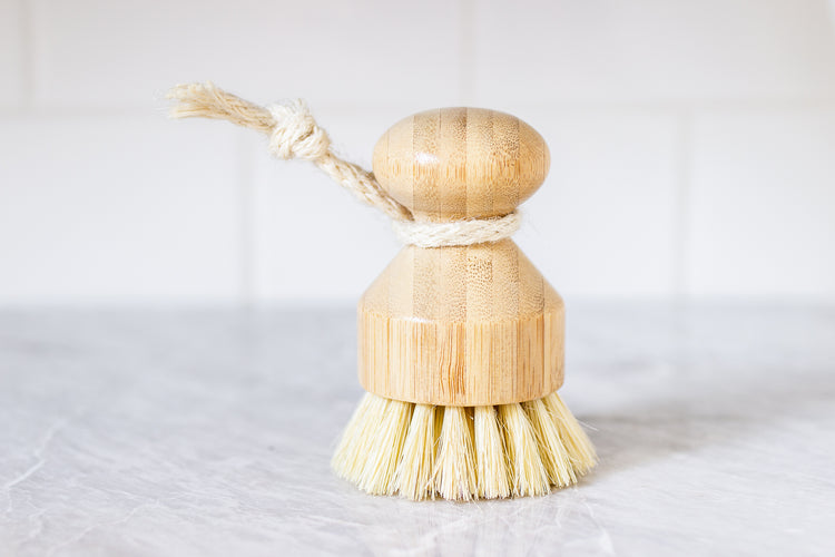 A Drop in the Ocean Tacoma Zero Waste Sustainable Living Shop Bamboo Hemp Natural Dish Brush