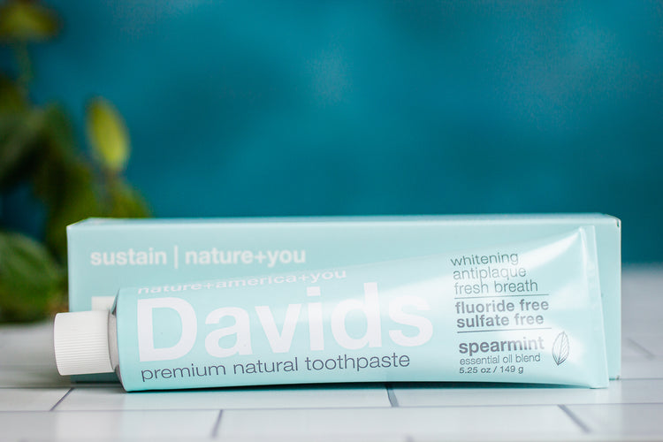 A Drop in the Ocean Tacoma Zero Waste Store Natural Toothpaste in Aluminum Tube Spearmint