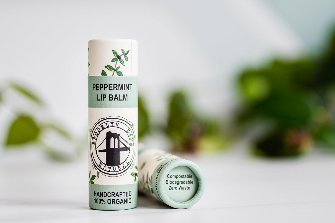 A Drop in the Ocean Zero Waste Organic Peppermint Lip Balm Plastic Free
