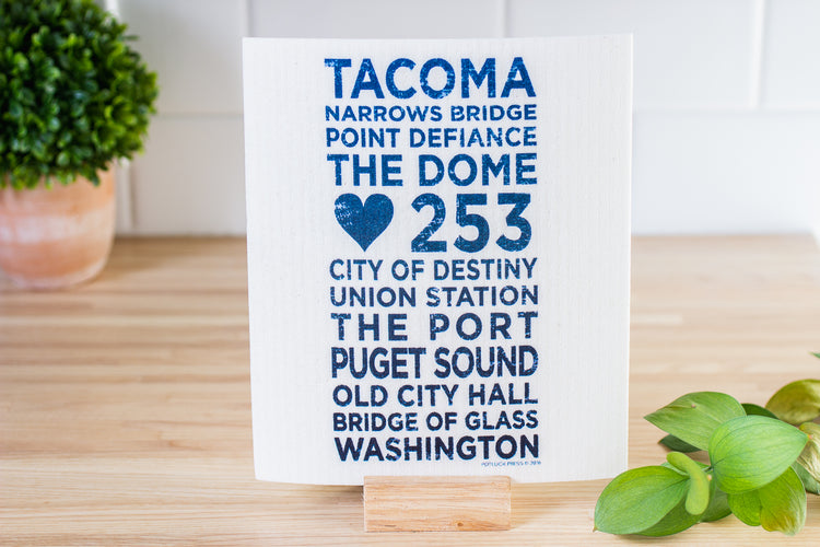 Reusable Swedish Dishcloths: The Tacoma Collection - In the 253