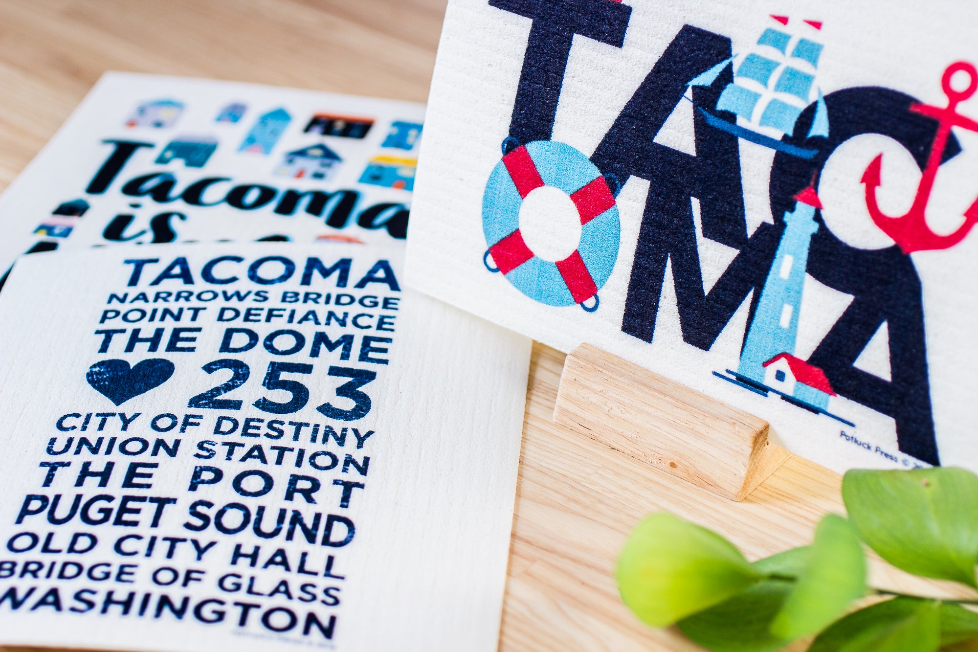 Reusable Swedish Dishcloths: The Tacoma Collection